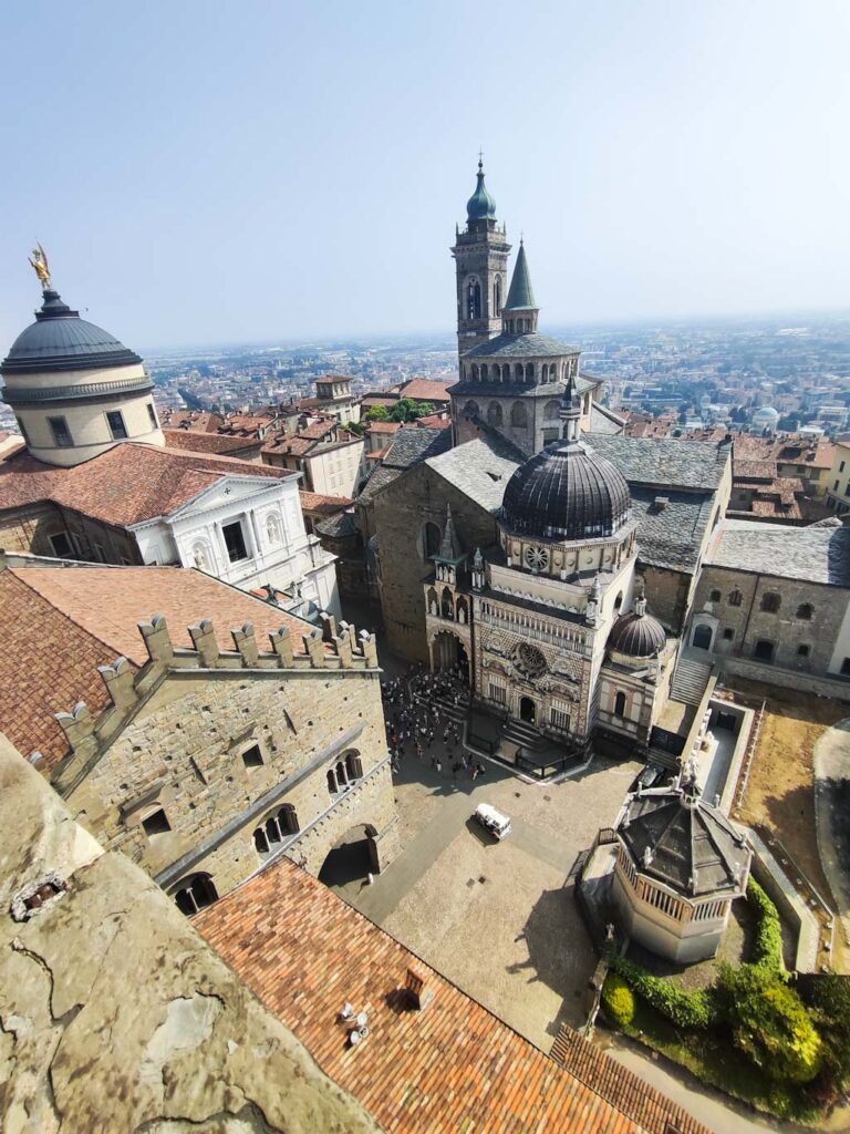 Qué ver en Bérgamo en un día: Vistas desde la torre