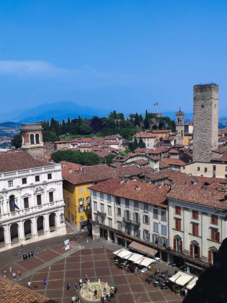 Qué ver en Bérgamo en un día: Vistas desde la torre