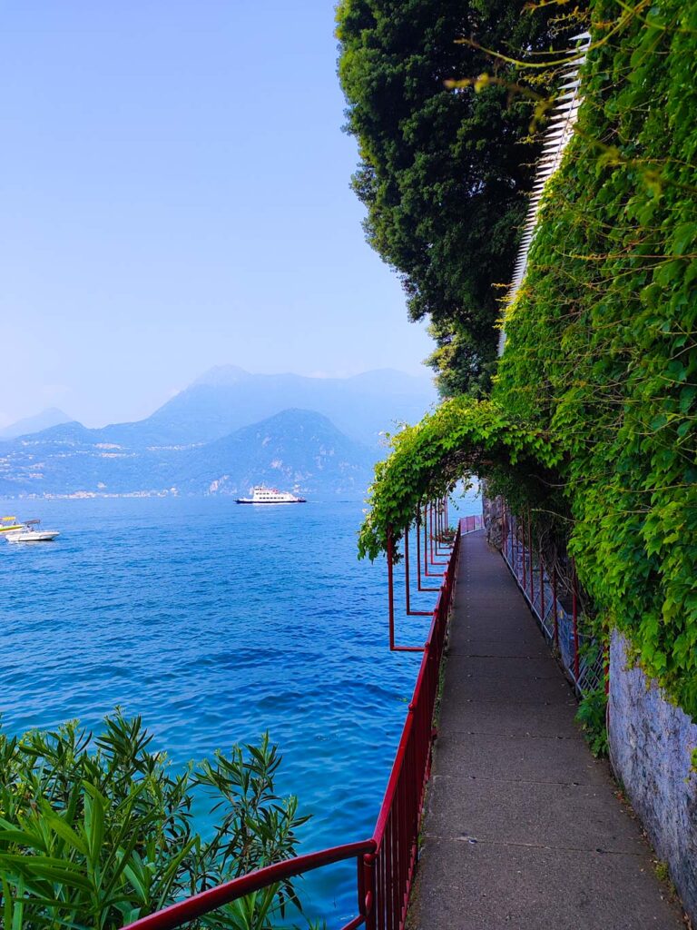 Lago di Como en un día: Varenna, paseo del amor