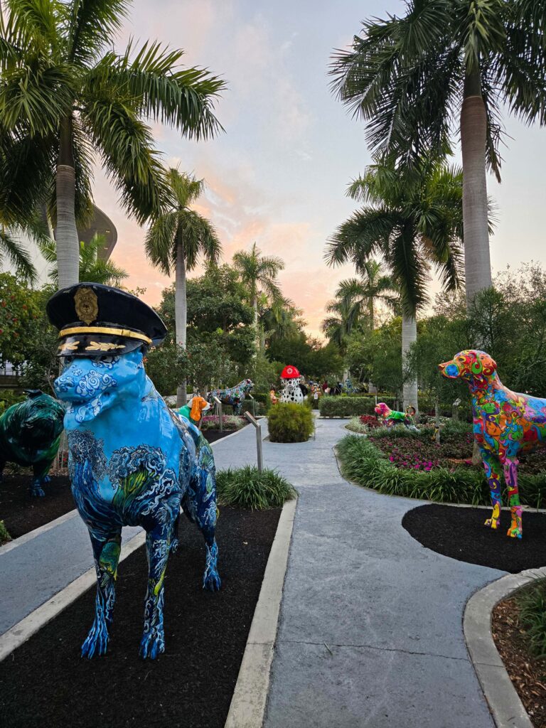 Dogs and Cats Walkway and Sculpture Gardens