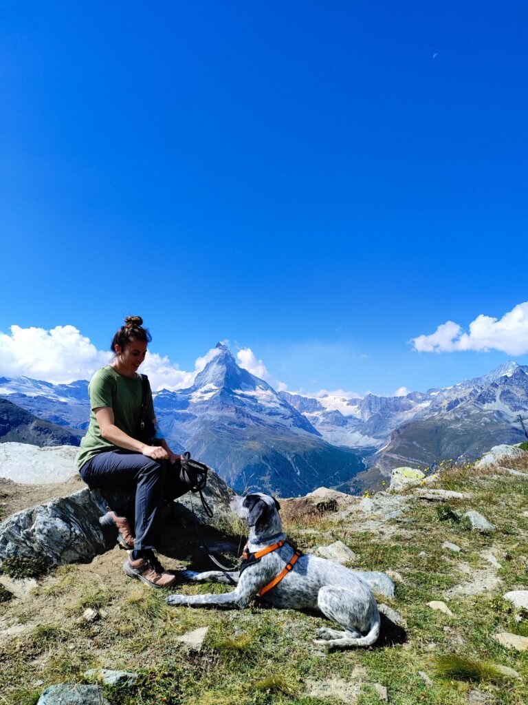 sendero de los 5 lagos en Zermatt