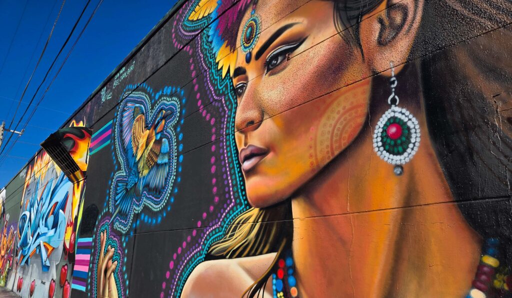 grafitis en Wynwood barrio artístico Miami